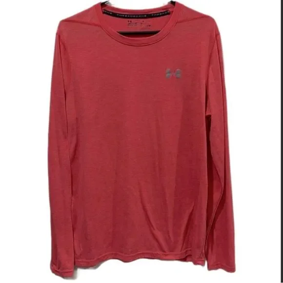 Under Armour Loose HeatGear Long Sleeve Shirt — Size S - Picture 2 of 6